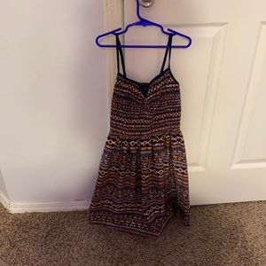 Dress has been worn a few times.